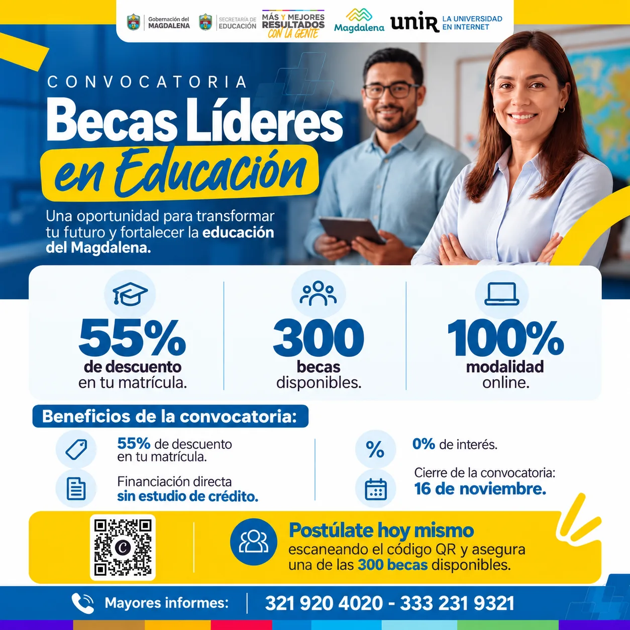 Becas Lideres en Educación