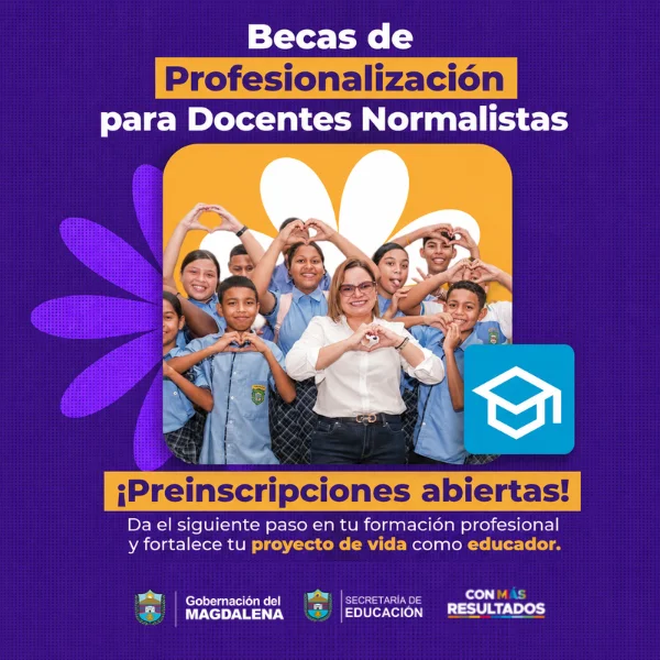 Becas de profesionalización para docentes normalistas