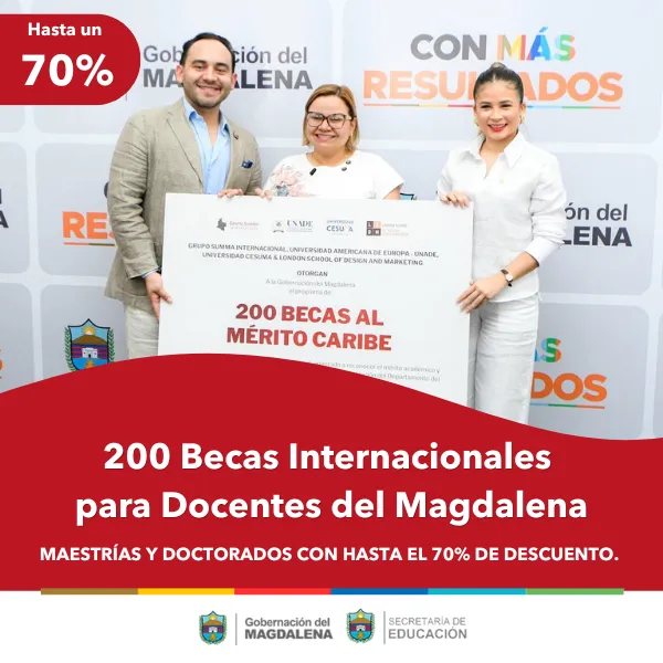 200 becas internacionales