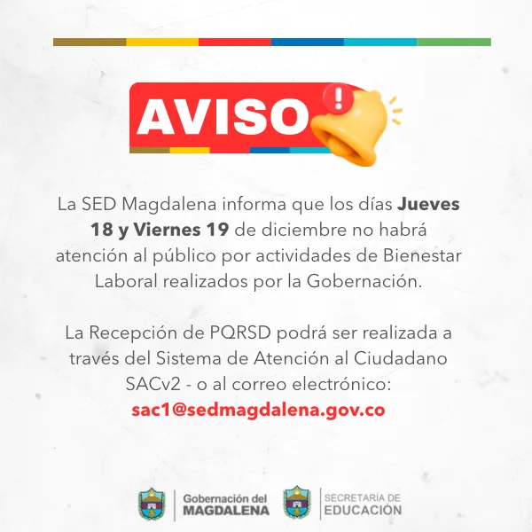 Aviso 18-19 Dic 2025